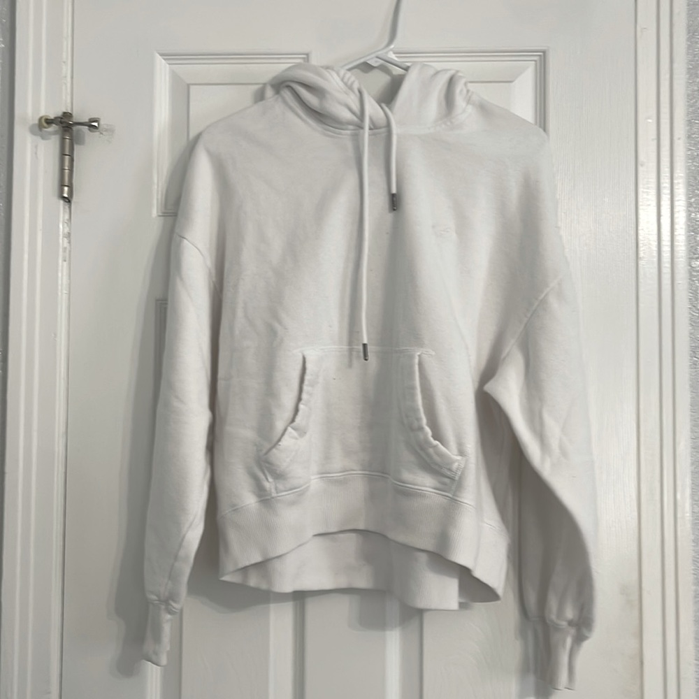 M White Hollister hoodie